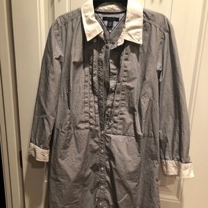 Tommy Hilfigure shirt dress.